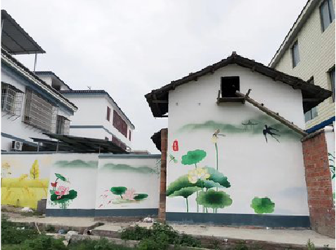 韩城室外墙绘-从选材到保养。