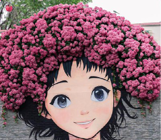 韩城墙体彩绘-网红墙打卡