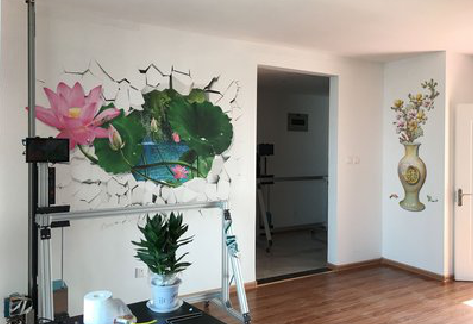 韩城墙体彩绘相比墙纸的优势。