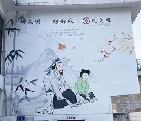 韩城分享几个墙绘保养知识。