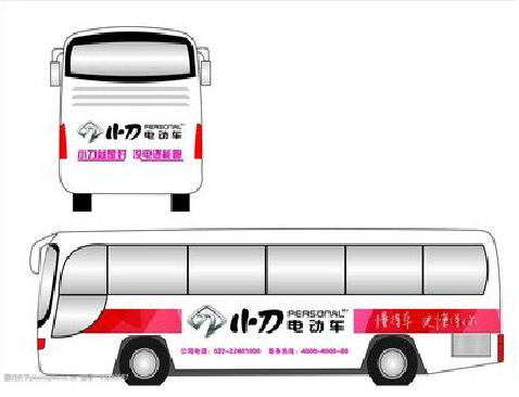 韩城公交车身贴如何完美贴合？