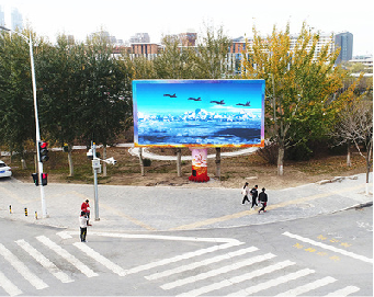 韩城户外大屏广告投放要点。