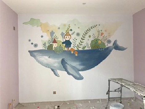 韩城手绘墙的特点及优势。