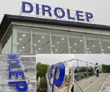 韩城楼顶发光字安装的注意事项。